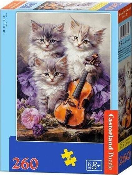 Castorland Puzzle 260 Musical Kittens CASTOR