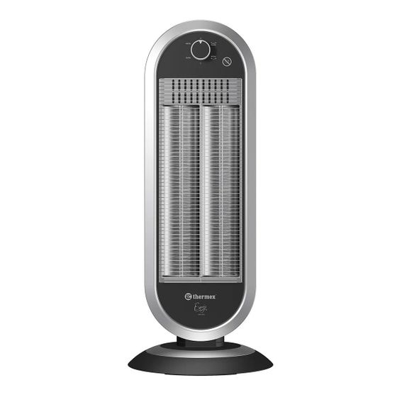 Конвектор Thermex Espejo 900 900Вт черный
