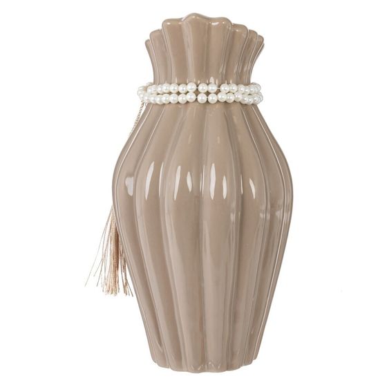 Ваза с ожерельем, 1000 мл, L12,5 W10,5 H22 см