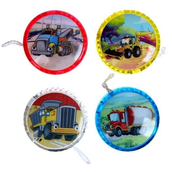 !09 Йо-Йо «Спец техника» (набор 4 штуки) виды МИКС