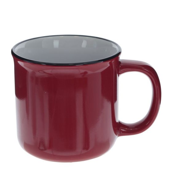 Кружка 400 мл, L13 W9,5 H9 см,цвет микс