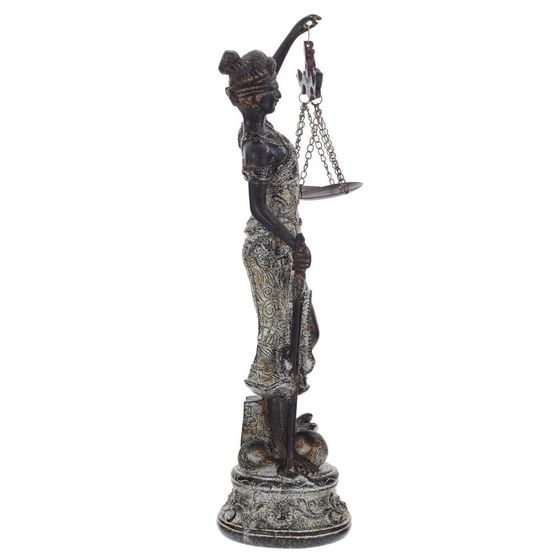 Фигурка декоративная "Фемида", L11 W7,5 H30 см