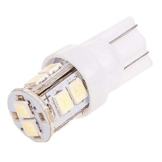 Лампа светодиодная Skyway T10 (W5W), 12 В, 10 SMD, без цоколя, 2 шт, S08201333