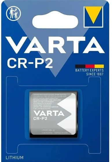 Батарейка Varta CR-P2S CR2 блистер (1шт)