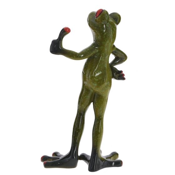 Фигурка декоративная &quot;Лягушка&quot;, Д7,5 Ш6 В16 см, 2в.