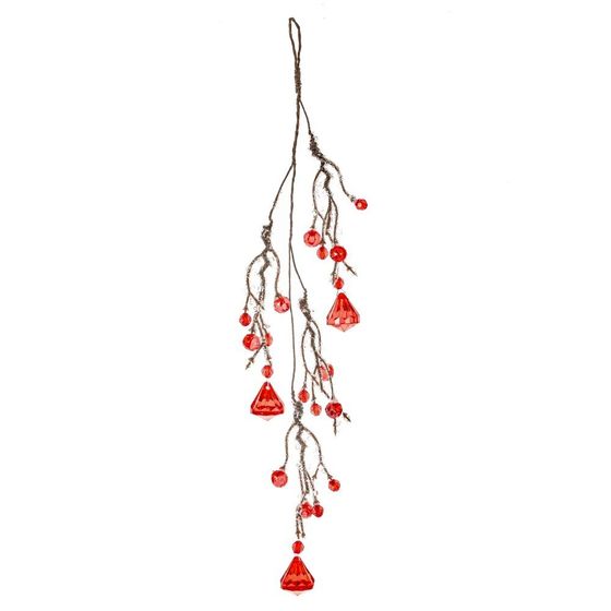 Изделие декоративное подвесное &quot;Ветка&quot;, L5,5 W1,5 H76 см