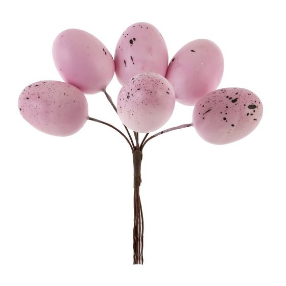 Набор из 6-ти изделий декоративных &quot;Яйца пасхальные&quot;, L17 W3,5 H17,5/10 см