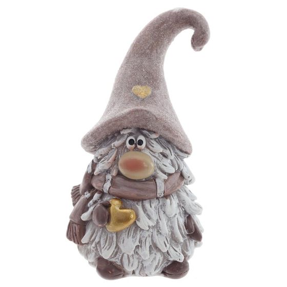 Фигурка декоративная &quot;Гном&quot;,  L5,5 W6 H10 см, 2в.