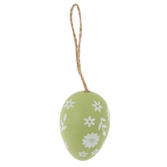 Набор из 3-х изделий декоративных подвесных &quot;Яйцо&quot; (4*6), L13 W7 H4 см