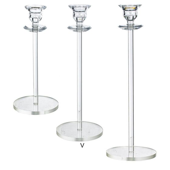 Подсвечник, L10 W10 H27 см